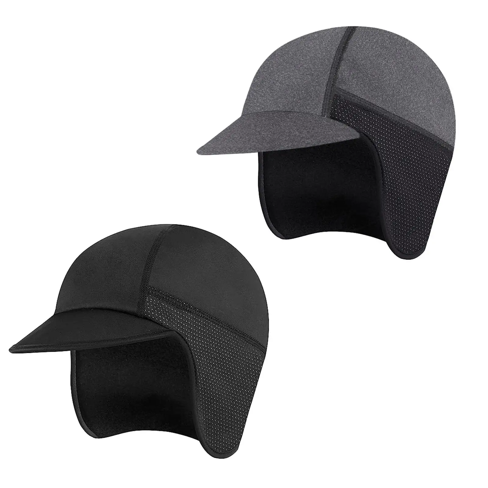 Cycling Hat Breathable Windproof Warm Outdoor Sweat Absorbent Sports Lining Cap for Running Exercise Skiing Cold Weather Hiking