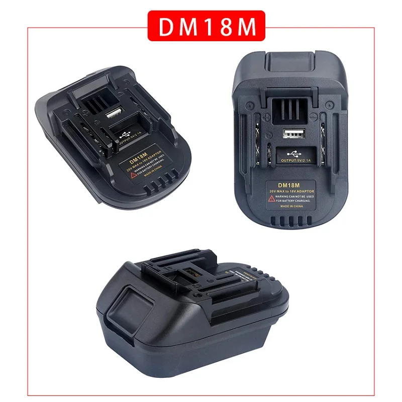 DM18M Battery Adapter for Makita 18V Tools