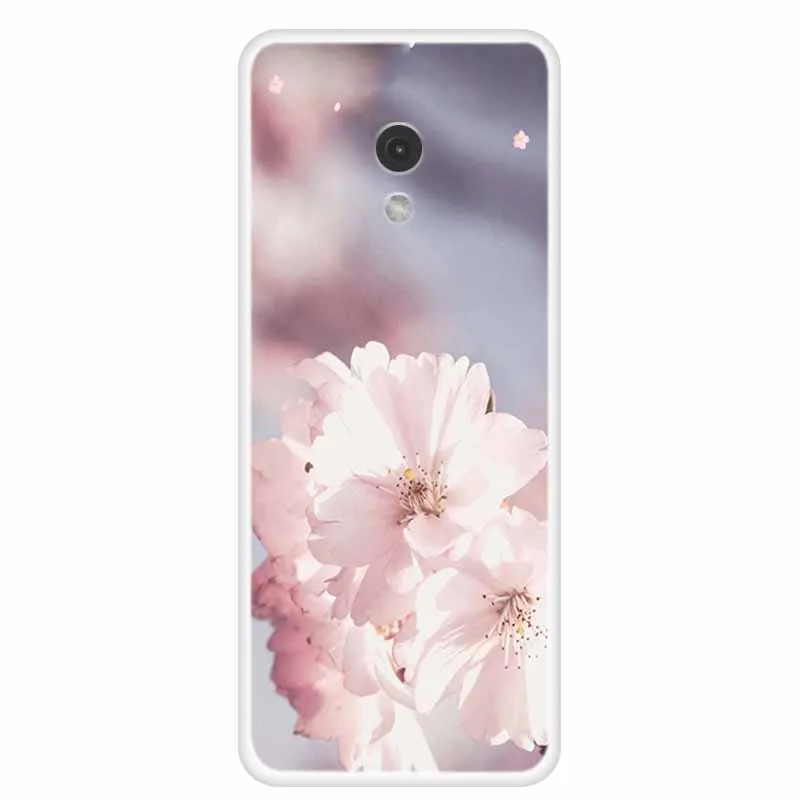 Clear Soft Silicone Floral Phone Case, Transparent Back Cover