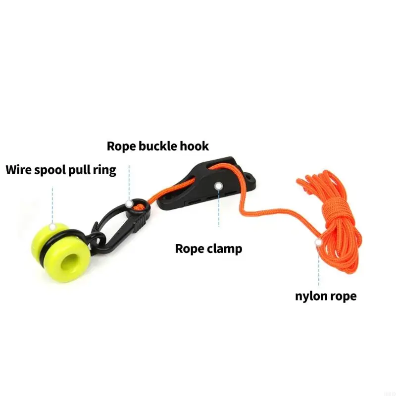 Angeln Downrigger Weight mit Snapping Cleat Fishing Rigs Tool für Trolling und Tiefseeangeln Enduring 69HD – Detail 9