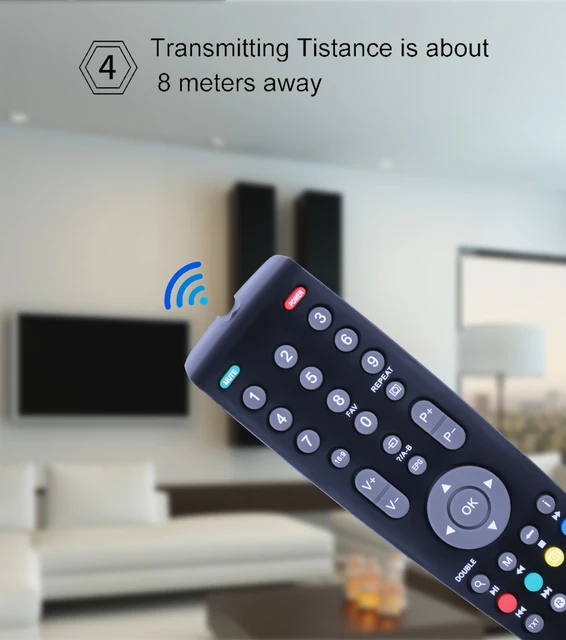 Telecomando RC-YC1 compatibile con pezzi di ricambio Grundig TV RC-YC1 RC-GD1 RC-23 RC-Y1  44