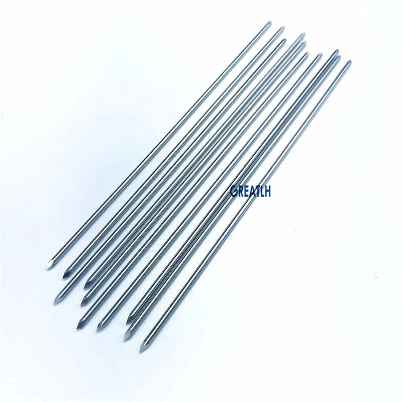 Double-ended Kirschner Pin Nails veterinary Stainless steel Kirschner wires orthopedics Pet Surgical Instruments 10pcs orthopedic cerclage wire