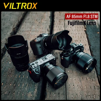 VILTROX 캐논 RF 후지 X 니콘 Z 소니 E 마운트 카메라 렌즈, 풀 프레임 자동 초점 인물 렌즈, 대구경 선물, 85mm F1.8