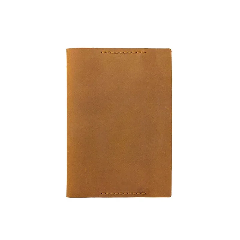 Fromthenon Genuine Leather Cover for Ho-Bo A5 A6 Notebook Cover Planner Vintage Retro Diary Stationery Office & School Supplies 2