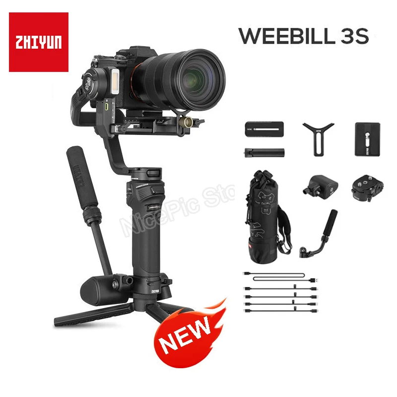 Zhiyun Weebill 3S  Gimbal para cámaras