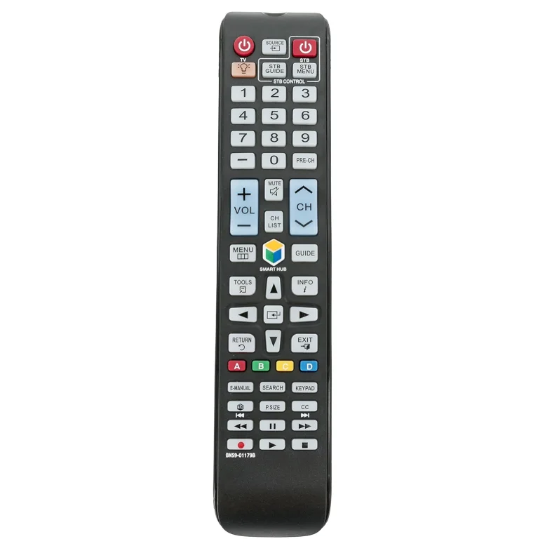 Reemplazo de control remoto BN59-01179B compatible con Samsung Smart TV UN55HU9000FXZA UN60H7100AF