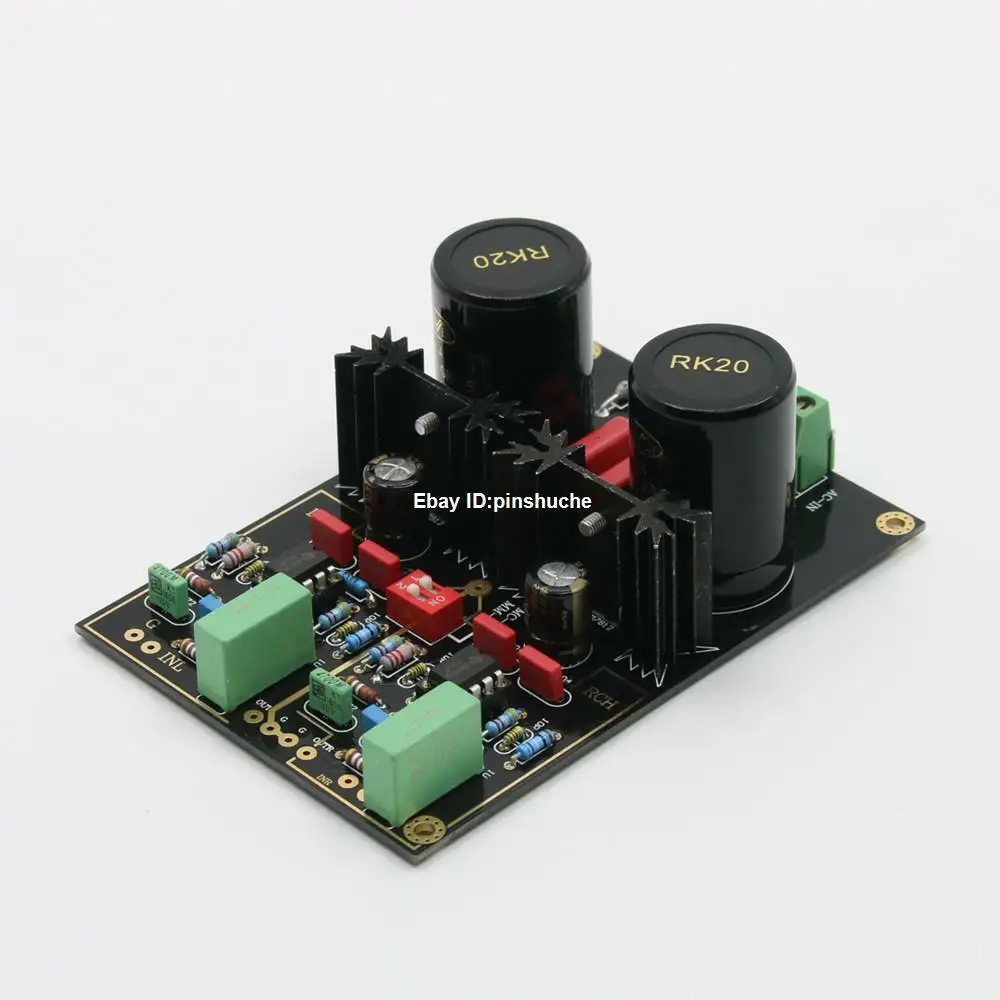 

Assembled Hifi Phono Stage DUAL Turntable Circuit AirVinyl MM/MC Preamp Board