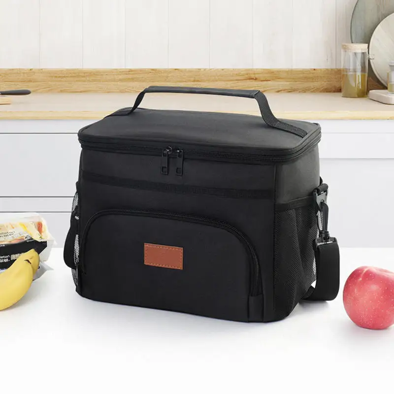 Large Capacity Leak Proof Lunch Backpack Thermal Large Picnic Cool and Warm Insulated Bag Outdoor Storage Shoulder Bag 2