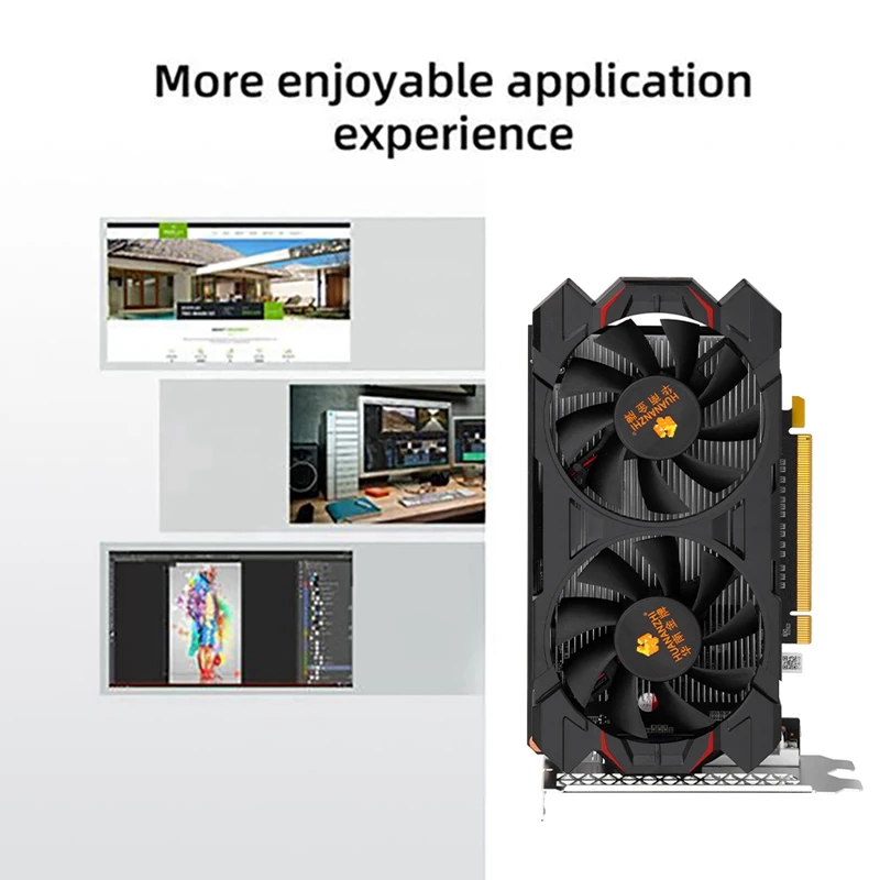 HOT-HUANANZHI GTX 960 Ultra-Fast Graphics Card 128Bit GDDR5 1140/7012Mhz PCI-E3.0 X16 HD Computer Game Desktop Graphics Card gaming card for pc