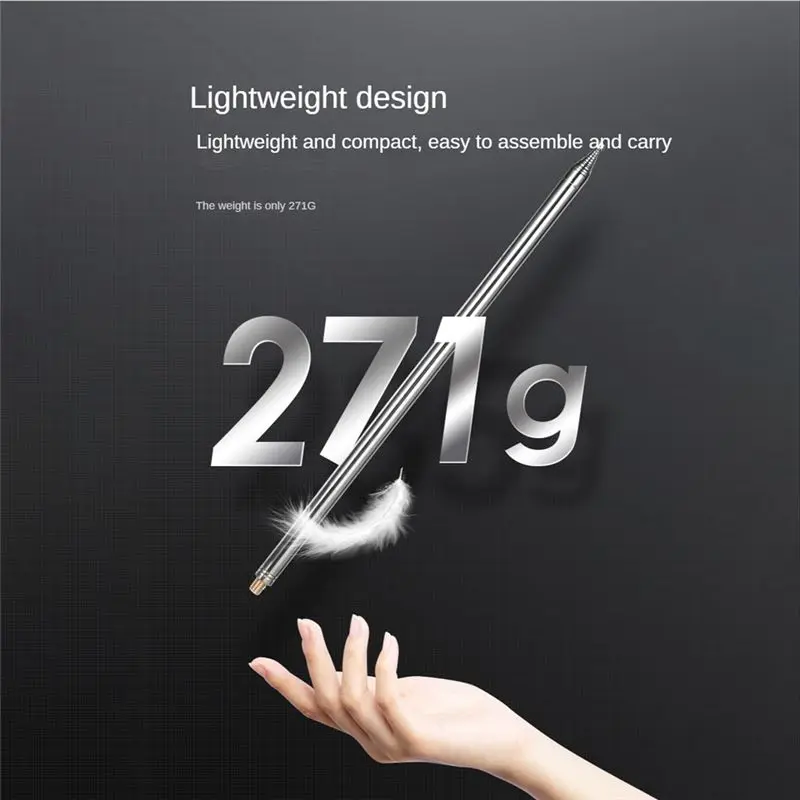 AY14 -1Pcs 5.6M 201 스테인레스 스틸 휩 안테나 풀로드 라디오 포지티브 V 안테나 GP 안테나 DIY M10 교체용