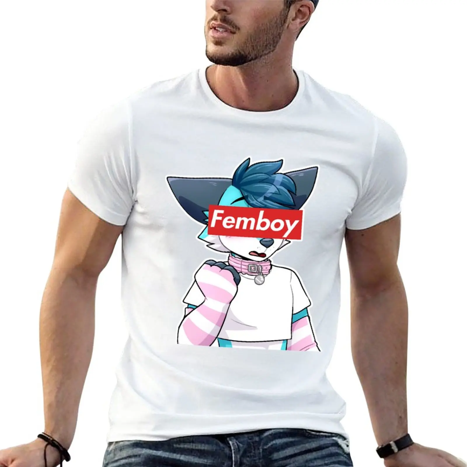 

Fleur Femboy T-Shirt funnys customs design your own black t-shirts for men