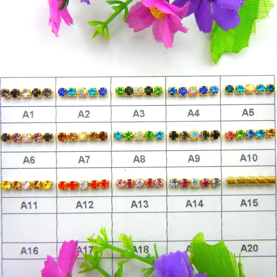 HighdensityGoldbasemetalclawABcolorsmixss62mmSS825mmSS10