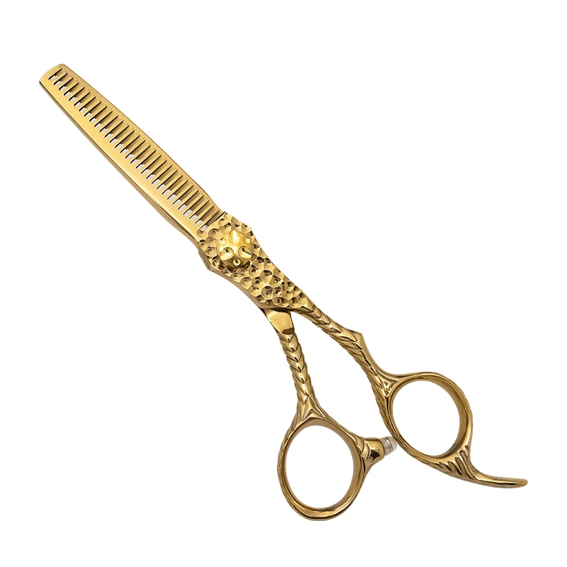 Blaue Friseurschere Aus Edelstahl – Professionelle Haarschere Für Salon & Heimgebrauch