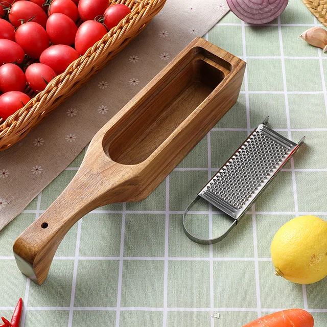 Creeman-コンテナとハンドルを備えたチーズおろし器,取り外し