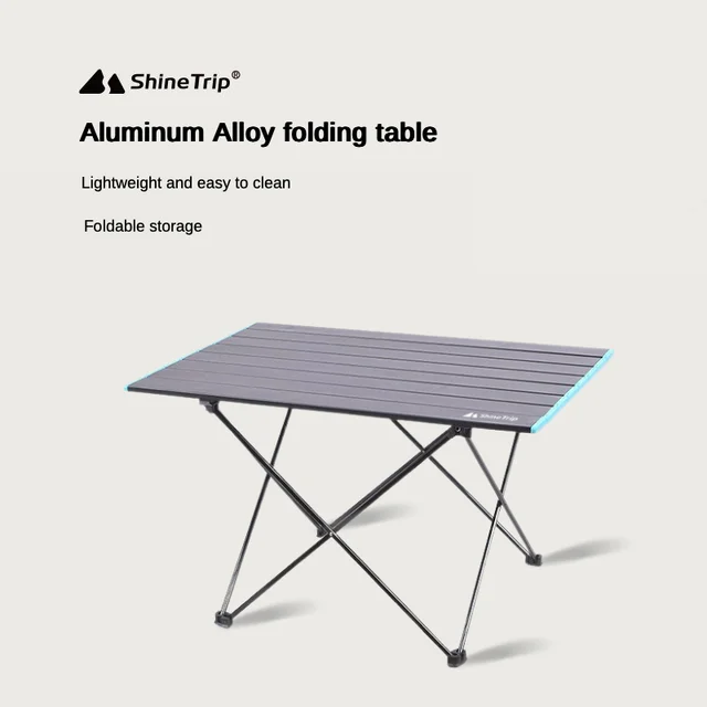 Mini Table pliante Portable ultra-légère, en alliage d'aluminium Durable, pour  Barbecue Camping pique-nique, petite Table de bureau d'extérieur -  AliExpress