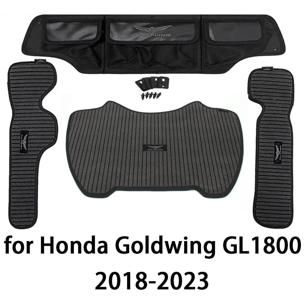 Gold Wing GL 1800 Storage Bag for Honda Goldwing 2018-2023 GL1800 Motorcycle Trunk Organizer Tour Automatic DCT Model Airbag fuel tank pad motorcycle tank pads touring sticker gl 1800 decal fits for honda goldwing gl1800 2018 2019 2020 gl 1800 2018 2020