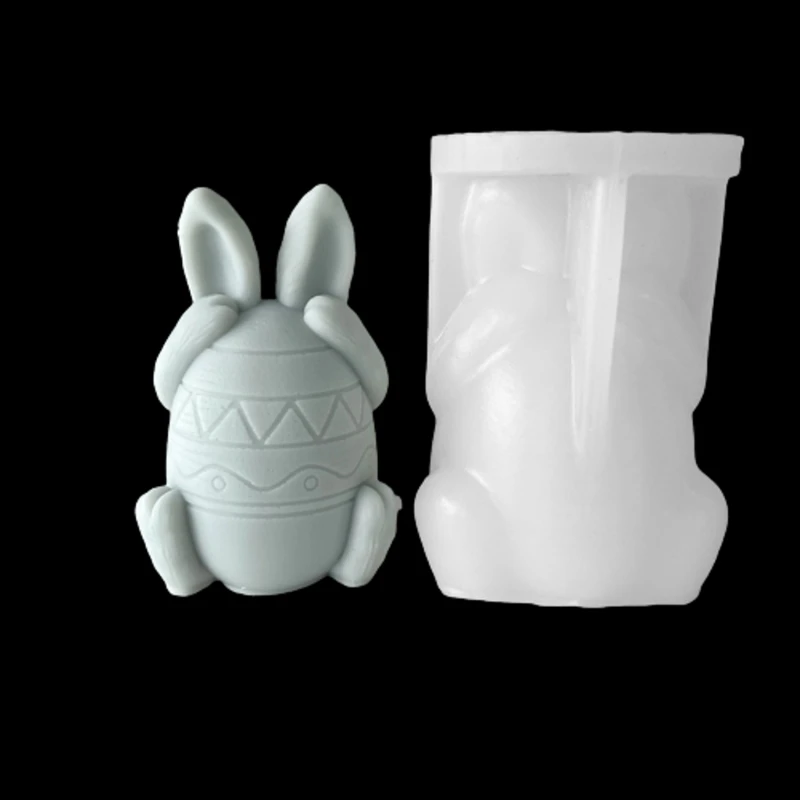 

Face-less Rabbit Silicone Mold Animal Sculpture Silicone Plaster Mold