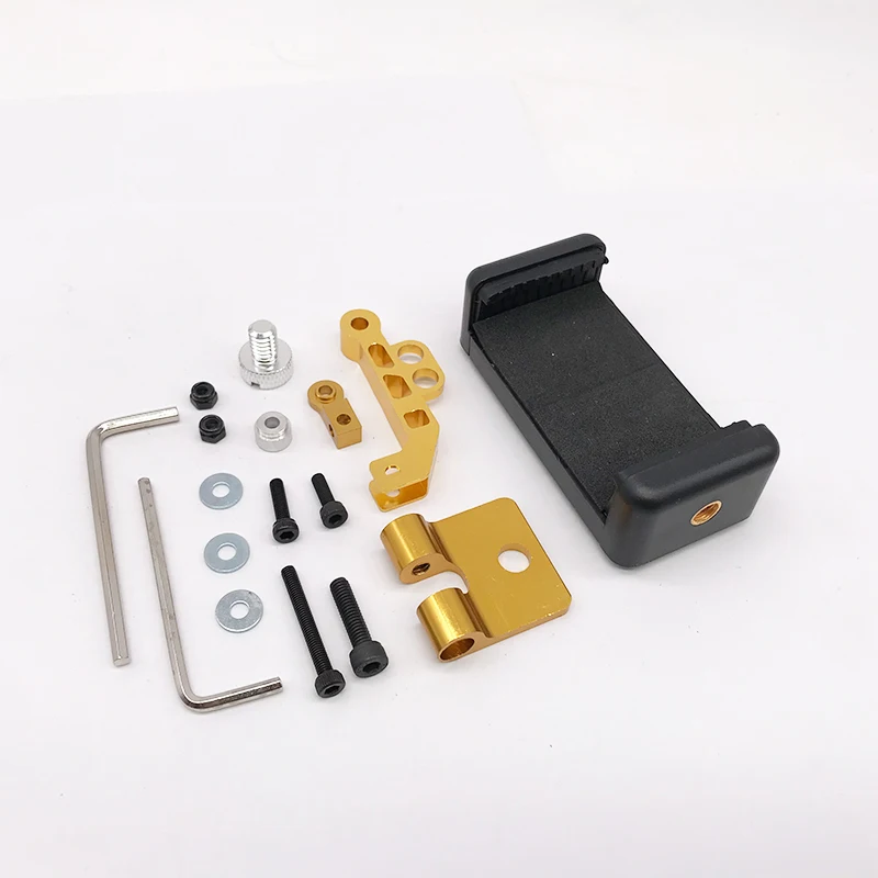 전화 홀더 클립 브래킷 마운트 지원 ??DumboRC X6 X4 2.4G 6CH 송신기 리모컨 1/10 1/8 SCX10 D90 RC 자동차 보트
