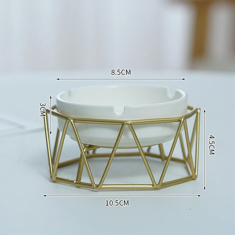 Cendryer En Ceccamique Cresatif Gemomettrique Creux Multi-Formes Ususe Pour La Maison Le Bureau La Décoration