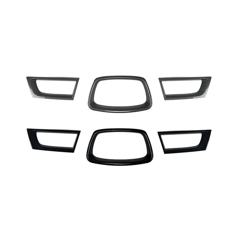Car Grille Front Hood Grille Racing Bumper Grill Exterior Accessories For Subaru Impreza WRX STI 2006-2007-AD39 bumper grille trim strips