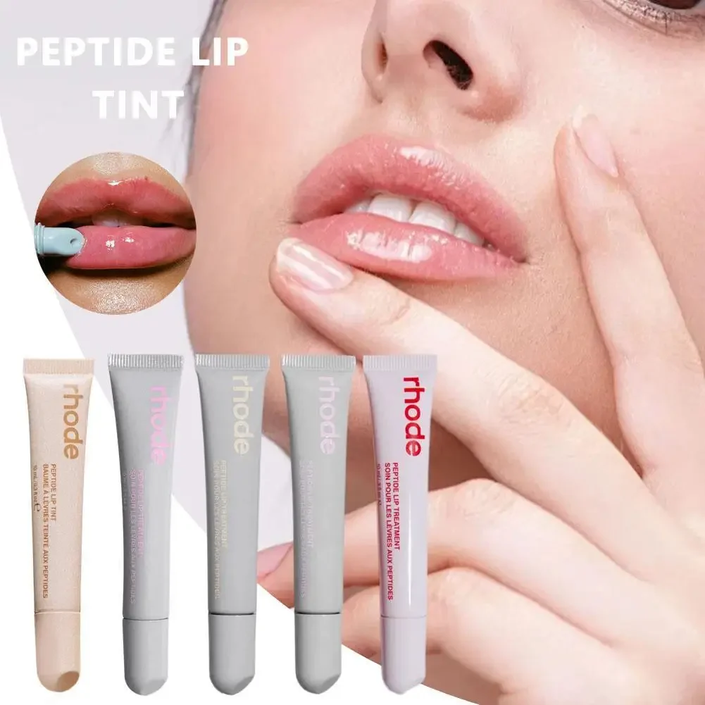 るいrhode skin Cinnamon Roll & toast Rhode Peptide Limited Edition Cinnamon Roll 10ml błyszczyk