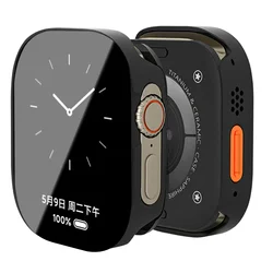 Waterproof Aluminum Alloy Watch Case with Full Metal Coverage for Series6SE54 44mm (Black)