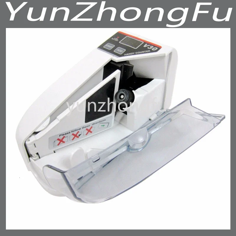 

V30 Portable Counterfeit Money Counter Cash Note Register Multinational Counting Machine Mini Currency Detector