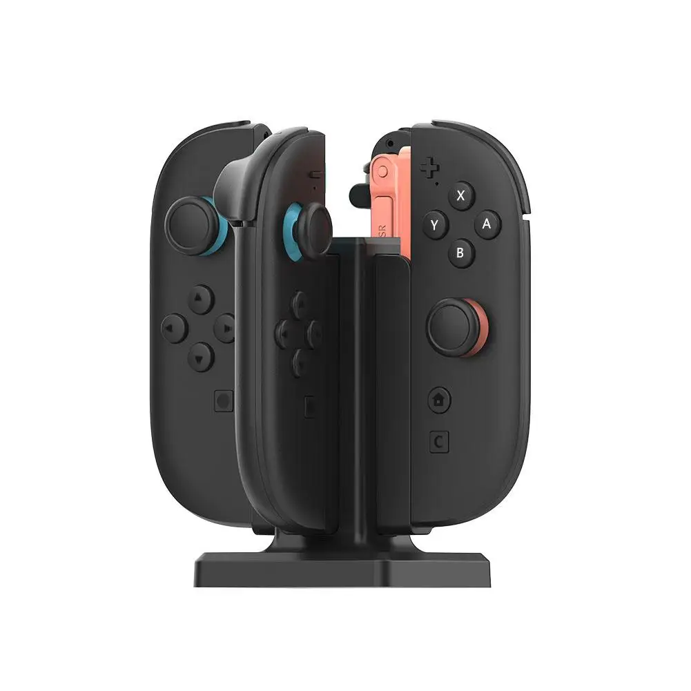 【Deal】 For Nintendo Switch 2 Controller Grips Charging Dock Station 4 In 1 Charging Base Dock For Nitendo Switch Accessories.
