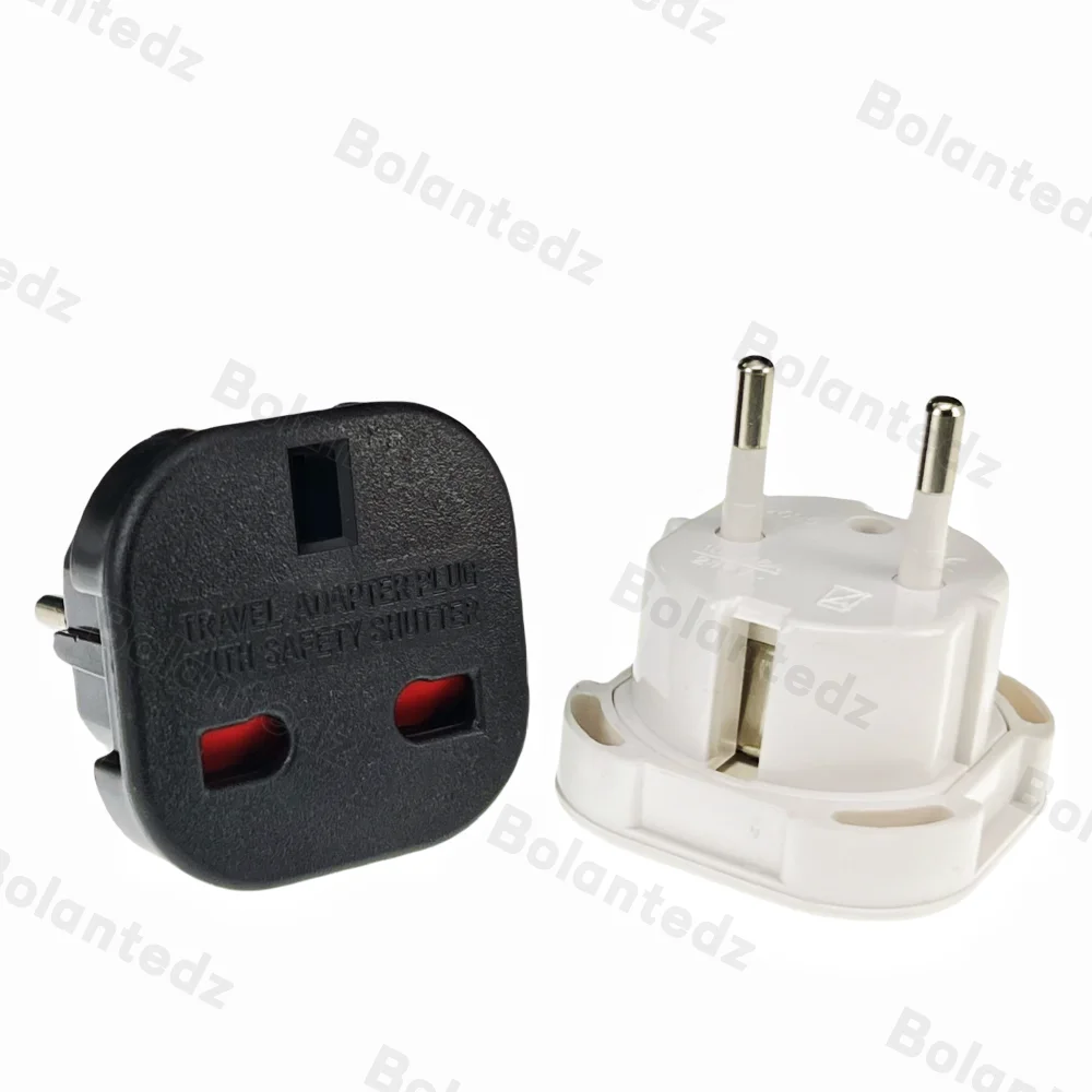 UK To EU Europe European Universal Travel Charger Adapter Plug Converter 2 PiN Wall Plug Socket 1pcs plug adapter eu plug adapter eu socket converter power plug adapter plug converter