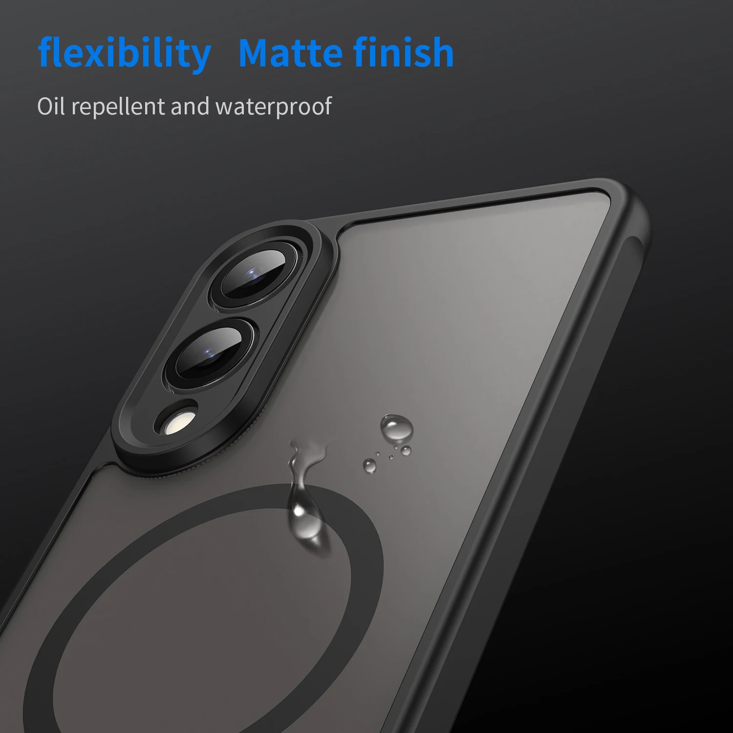 Matte Drop Protection Case with MagSafe
