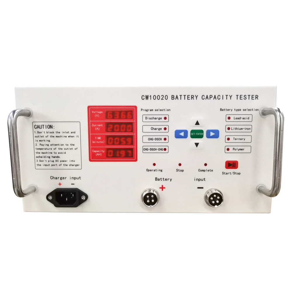 

New Smart Battery Tester 2V-100V/1A-20A Battery Capacity Tester Lithium Battery Capacity Meter