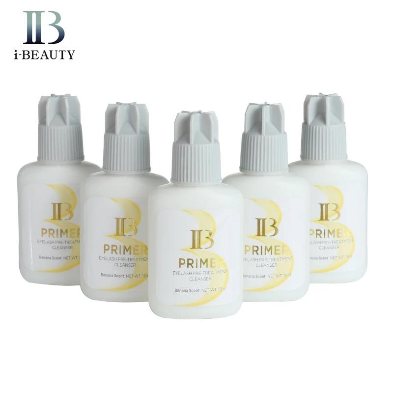 I Beauty Eyelash Extension Glue Primer Banana Scent Clear Glue Primer 15ML IB for Professional 6