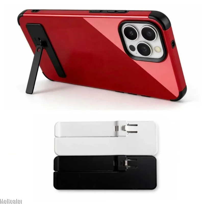 Sleek Foldable Metal Phone Kickstand - Universal Mini Desktop Stand