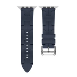 Artisan Kilim Design Watch Strap - Luxury Edition - 38mm  40mm 41mm (Navy blue)