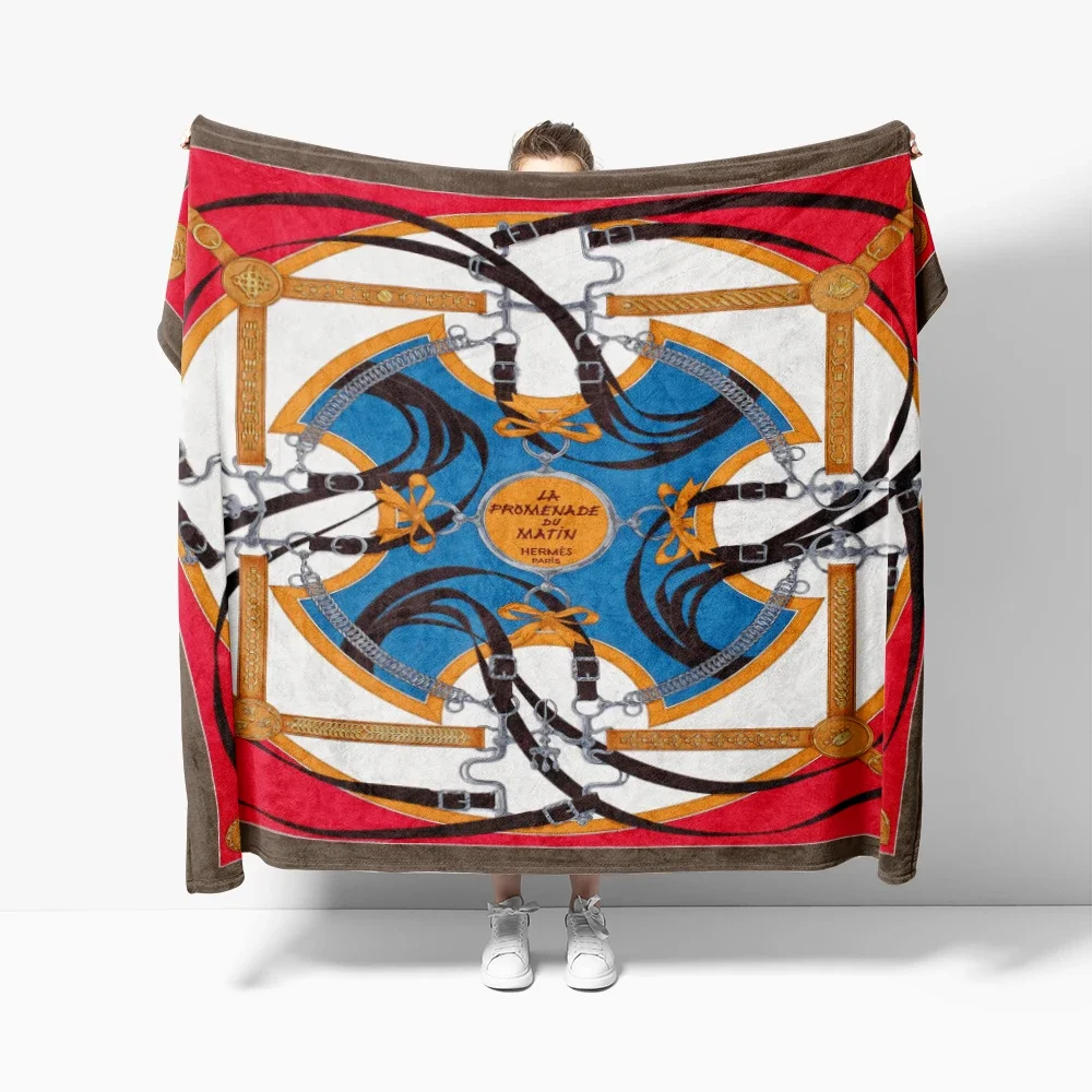

Фланелевое Одеяло в скандинавском стиле с красным рисунком, супермягкое, легкое, теплое, для путешествий, подарки для детей и взрослых, на диван-кровать для дома Decor