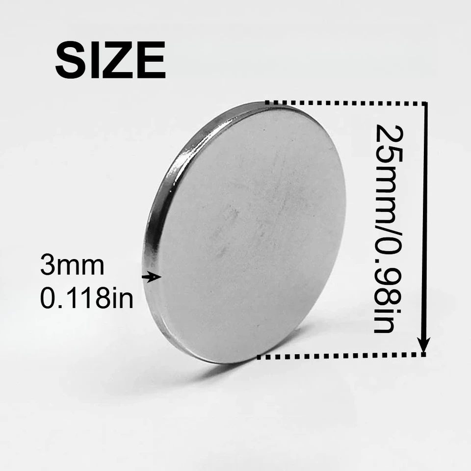 2 Ganci Magnetici Forti Per Cappotti, Utensili, Cucina - Per Superfici Metalliche, Casa, Garage, Camper