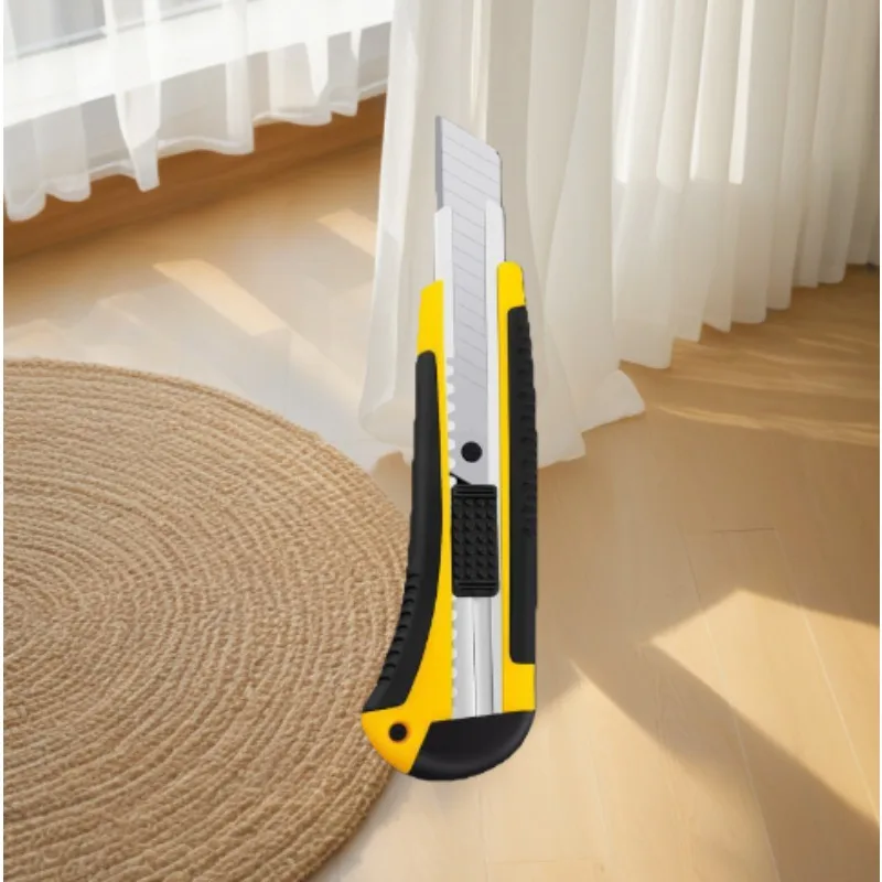 Multi Functional Knife with Extendable, Self Loading Heavy-duty Handle for Cutting Cardboard Boxes, Convenient and Practical