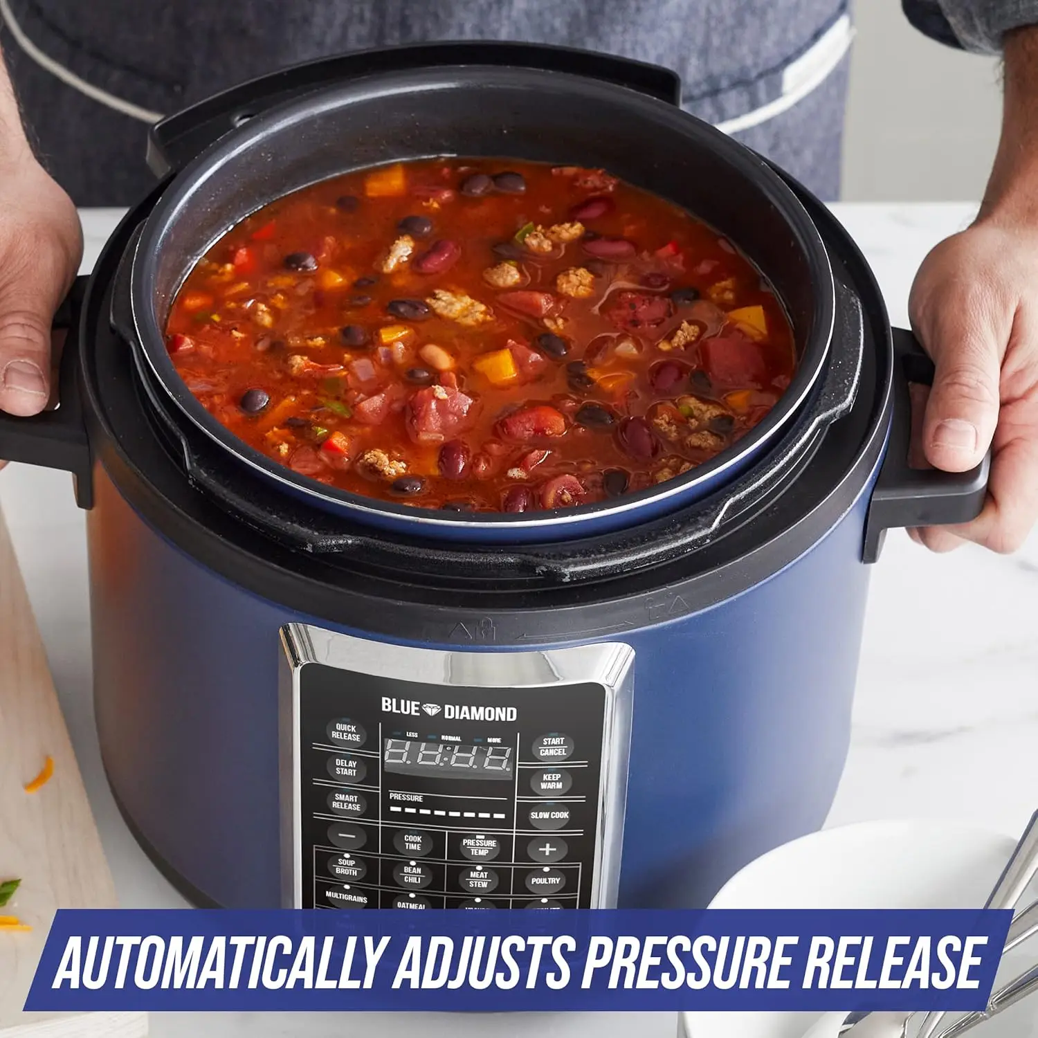 Ceramic Nonstick, 16-in-1 6QT Electric Pressure Cooker, Slow Cooker, Rice Yogurt Maker, Saute, Steamer
