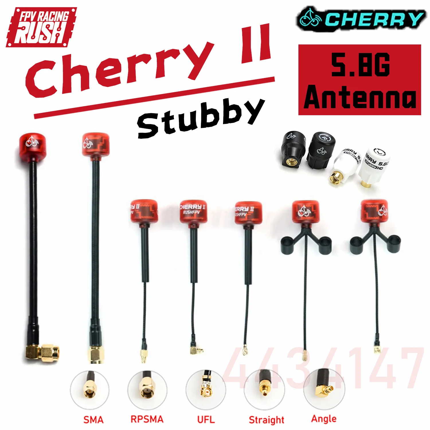 5.8G 1.8Dbi FPV Antenna SMA MMCX UFL LHCP RHCP 230mm 150mm For RC FPV Long Range Analog Digital Drones MARK4