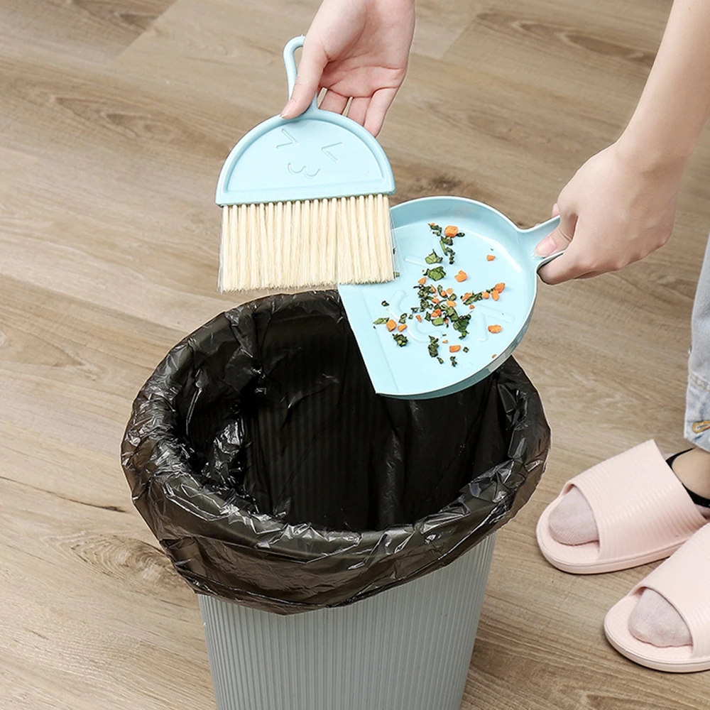 Mini Dustpan And Brush Set Portable Table Top Cleaning Brush - Temu