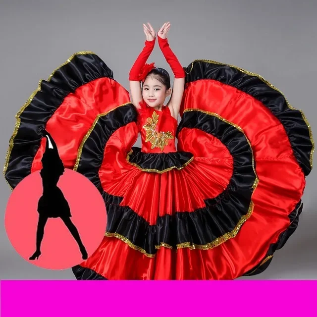 yiija Fast Fun – costume da Ladybug(Viving Costumes) 6-8 años rosso