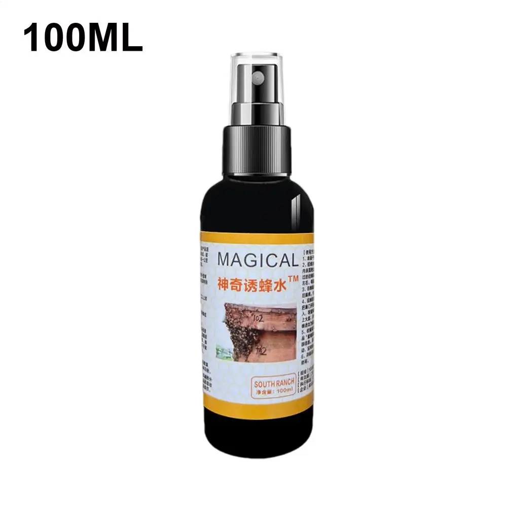100 ミリリットル蜂誘引スプレー多目的大工誘引ルアー効果的なユーザーフレンドリーな蜂ルアー蜂餌蜂ルアーの群れ