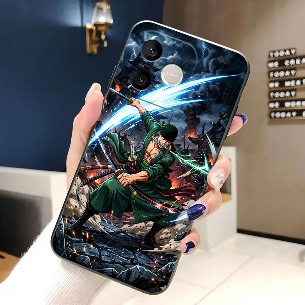 Cartoon Zoro Design Phone Case Cover
