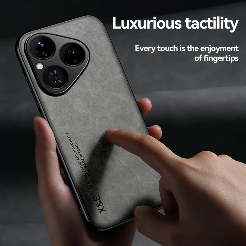 Elegant Leather Protective Phone Holder Case - Luxury Edition