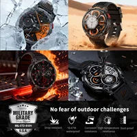 2026 New T-Rex 3 Pro Smart Watch 1100mAh Long Battery Dual-Band GPS 10ATM Waterproof Military Grade Sports Outdoor Smartwatches - Image 6