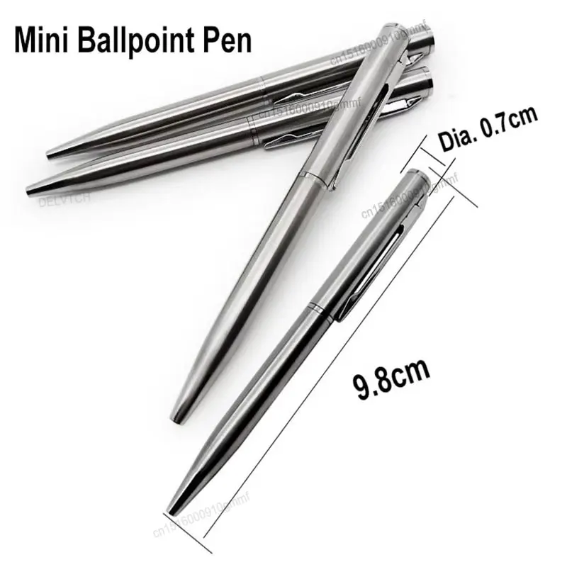 Ballpoint Pen 3/5/10/20/30/50Pcs Set Mini Small Metal Clip 0.7mm Tip Office School Pocket Size Signature Blue Black Ink ballpoint pen,multifunction ballpoint pen,multifunctional pen,ball point pen