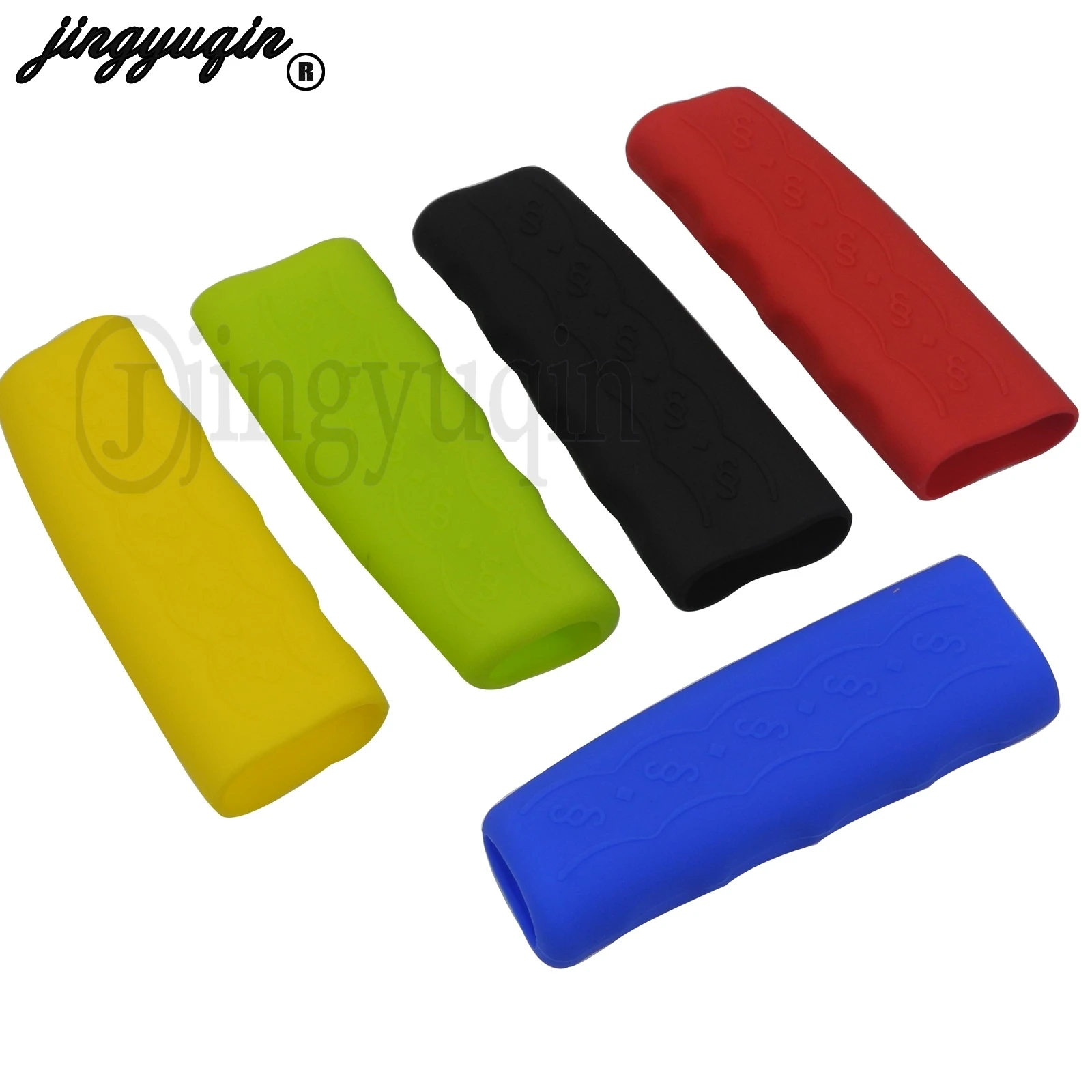 jingyuqin Car Handbrake Covers Sleeve Silicone Gel Case Anti-slip Parking Hand Brake Grips Sleeve Universal Decoration