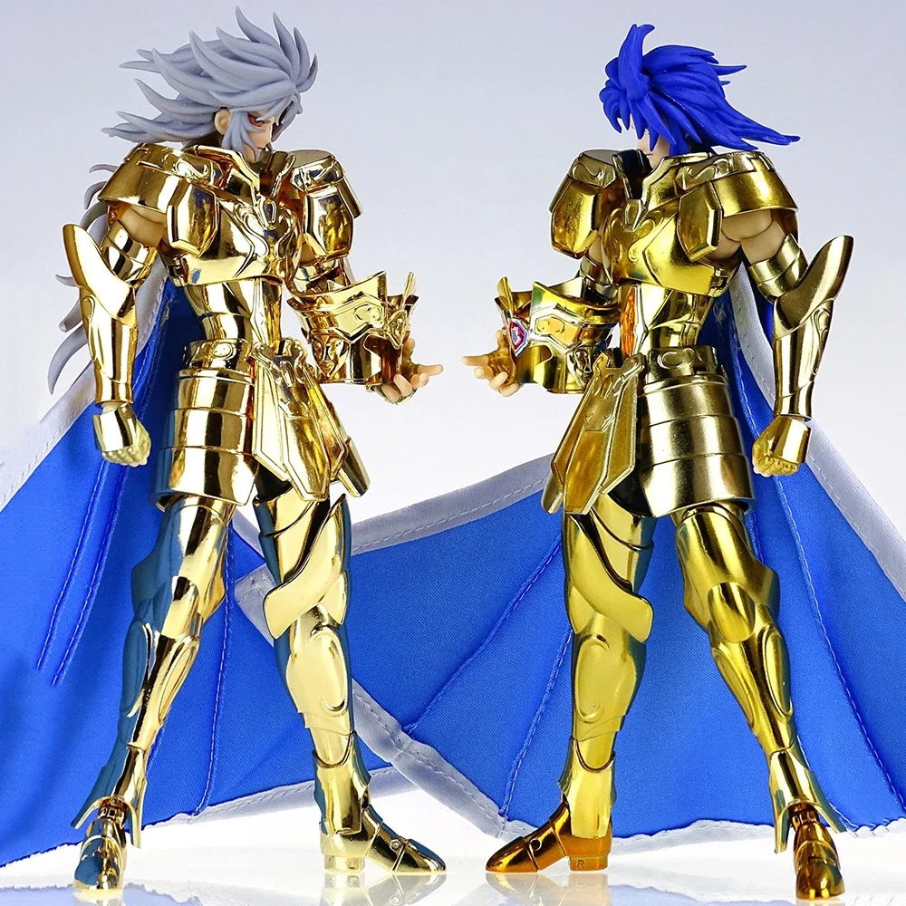 

In Stock Mst Saint Seiya Myth Cloth Metal Gemini Saga Kanon Gold Knights Of The Zodiac Metal Armor Action Figure Child Toys