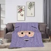 Cartoon t-toallin s-southpark Blanket Skin friendly comfort warm soft plush blanket suitable sofa living room office bedroom 4