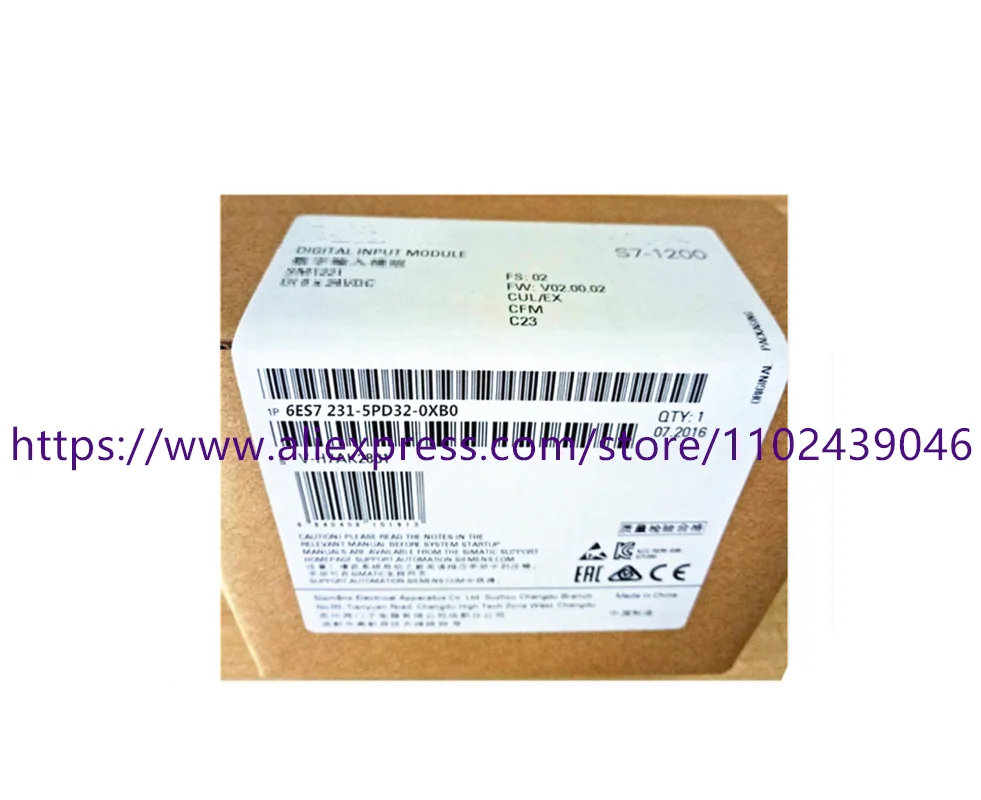 

New And Original 6ES7 231-5PD32-0XB0 6ES7 232-4HB32-0XB0 6ES7231-5PD32-0XB0 6ES7232-4HB32-0XB0 6ES7231-7PB22-0XA8 Spot Stock